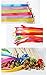 COMING Pack of 30 Mix Color Chromatic Silk Ribbon with Bells Fairy Stick Wish Wands for Wedding ,Party,Activities