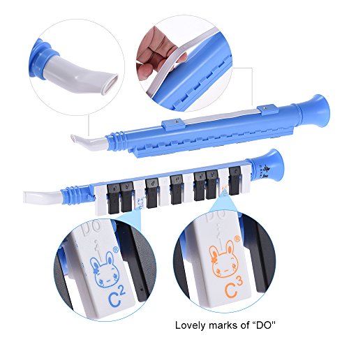 ammoon QIMEI QM13A-1 13 Keys Keyboard Harmonica Melodica Pianica Musical Education Instrument