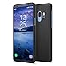 Maxboost Galaxy S9 Case mSnap Series Samsung Galaxy S9 Case Anti-Slip Matte Coating for Excellent Grip/Scratch Resistant Thin Snap Protective Hard Phone Covers 2018 [Black]