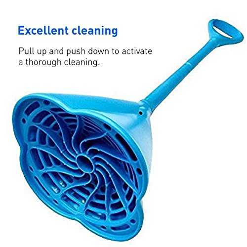 EasyGoProducts Wand Manual Clothing WasherHand Powered for Camping