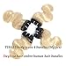 Dayrise Hair 9A Grade Ombre Human Hair Bundles Brazilian Virgin Hair Body Wave Two Tone T1b/613 Black to Blonde Hair Bundles (T1B/613 8 8 8 8)