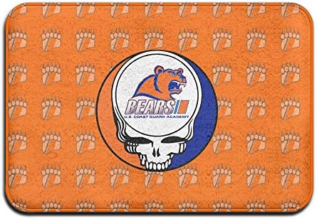 Coast Guard Academy Bears University Greatful Head Logo Non-slip Floormats