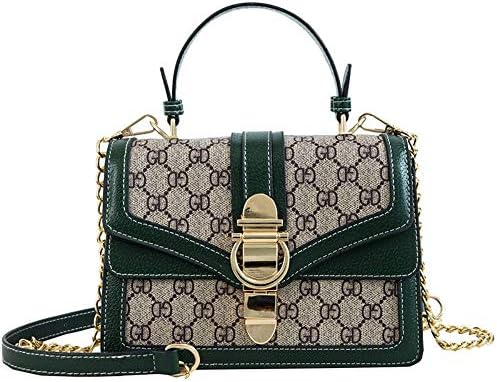 WOAIRAN Shoulder Bag Women Fashion Vintage Printing Handbag Female Messenger Bags Ladies Leisure Chain Crossbody Small Square Bag