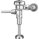 Sloan Regal 186 Exposed Manual Urinal Flushometer, 1.0 GPF, Polished Chrome | XL Sweat Solder Adapter Kit, Fixture Connection Top Spud, Single Flush, Regal Exposed Manual Urinal Flushometer 3082675