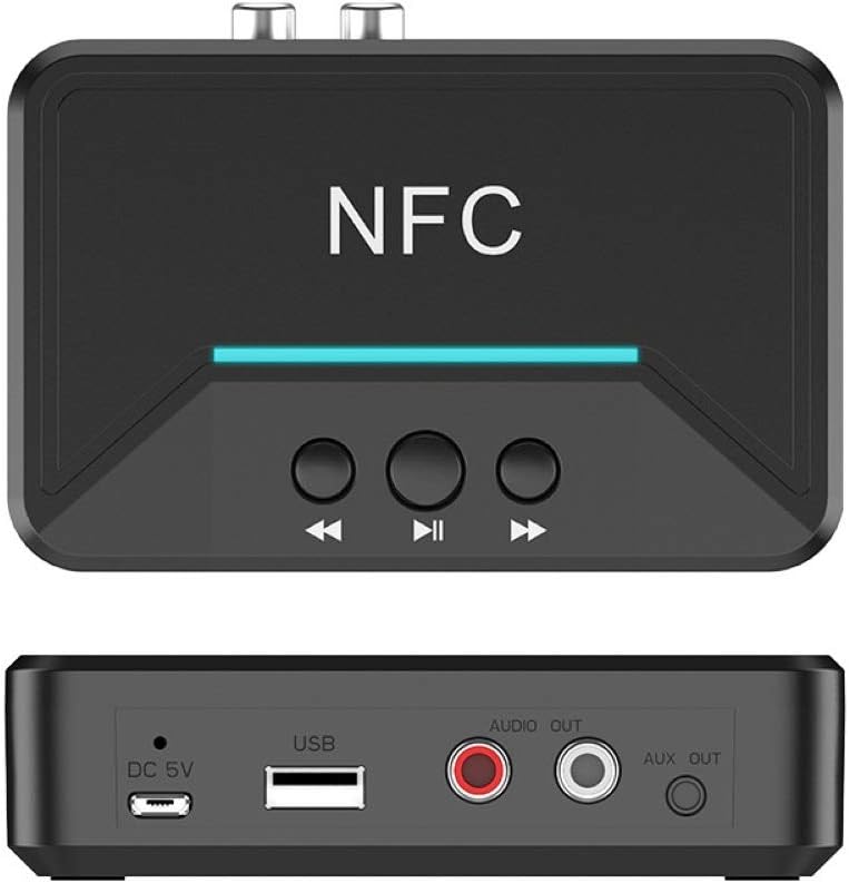 LAPUTA NFC Bluetooth Audio Receiver, NFC Bluetooth 5.0 Dual