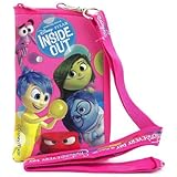 Disney Pixar Inside Out Lanyard with Cellphone Case/ID Holder or Coin Purse (Pink)