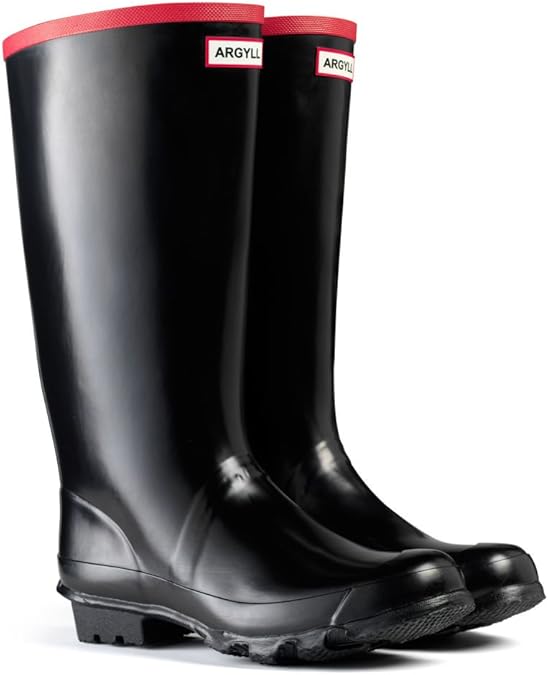 Argyll Full Knee Neoprene Lined Wellingtons (6) Amazon.co.uk Shoes & Bags