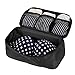 Small Underwear Storage Organizer Lingerie Bra Protect Travel Case Black