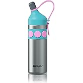 Sidagar 24 oz Sports Tumbler, Stainless Steel Vacuum Water Bottle Insulated Iced Travel Coffee Cup Double Wall Flask (Dark Grey)