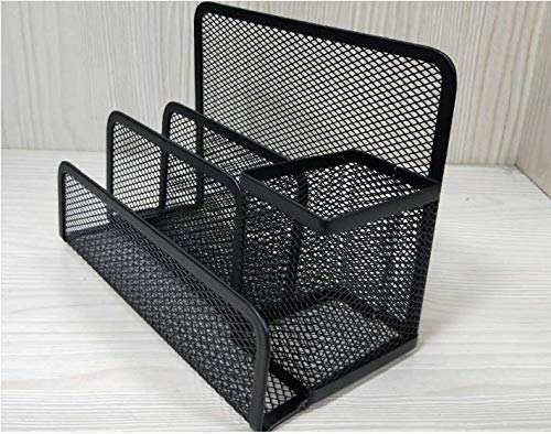 FanBell Office Desk Organizer and Accessories,Multi-functional Caddy Pen Holder Desk Organizer Mesh Desktop Office Supplies