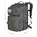 LeisonTac Military Tactical Backpack, Hydration Back Pack, 3 Day Assault Pack, Camping Rucksack with ISO Standard, 42L (Gray)