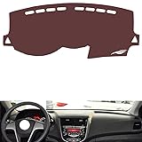 Leather Dashboard Cover Compatible with