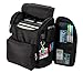 Zuca Business Backpack with Protected Laptop Compartment and Removable Expanding Document Organizer (Black)