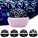 TEKHOME Star Ocean Projector Night Light for Kids Bedroom, 2020 New Baby Light Projector on Ceiling, Kids Gifts for 3-12 Year Old Girls Boy, Rotating Night Light, Pink.