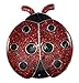 Navika Ladybug Glitzy Ball Marker with Hat Clip