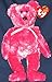 TY Beanie Baby - SHERBET the Bear (Raspberry Version)
