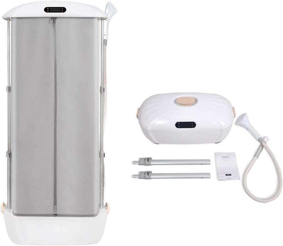 JCJ Portable Dry Hanger, Outdoor Travel Dryer Wireless Remote Control Can Be Timed Quick-drying Machine, Clothing Care Machine With 750W High Power Host, 68 × 32 × 149cm