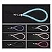Hand Grip Lanyard, Crystal Hand Wrist Strap Attaches for Cameras, Phones, Media Players, PSP, USB Thumb Drives, Keys (10'' 7 Pack in 7 Assorted Colors)