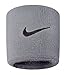 Nike Swoosh Wristbands (Grey Heather/Black, Osfm)