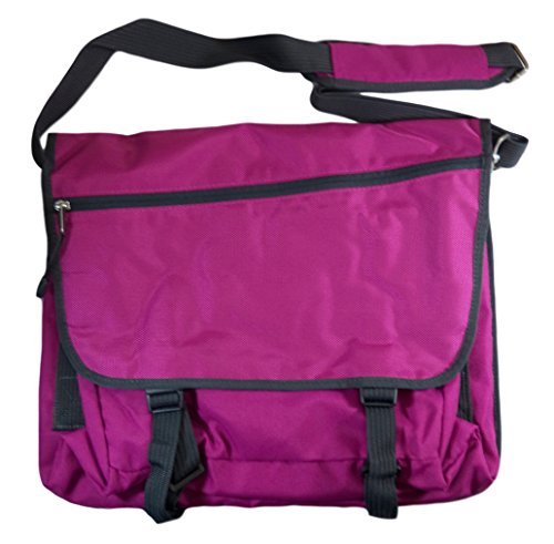 Pottery Barn Teen Classic Gear Pink Messenger Bag