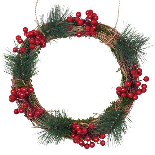 Baker Ross AV894 Artificial Red Berries — Creative Christmas Art and Craft Supplies for Kids' Projects and Decoration (Pack of 100), Assorted - Image 3