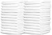 Cleaning Solutions Pack of 60 78992-60PK White (Size:12”x12”) Terry Towels Cleaning Cloths. Ideal for Home, Auto, Salon,Gym, Makeup Removing & Pets, 60 Pack