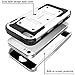 iPhone 5/5s/SE Case, Armorbox i-Blason Built in Screen Protector Full Body Heavy Duty Protection/Holster/Bumper Case for Apple iPhone SE 2016 Release/Compatible with iPhone 5S/5 (White)