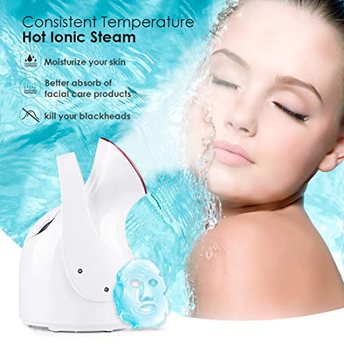 Face Steamer for Facial, Portable Facial Steamer Professional, Home