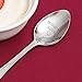 Gift for Boyfriend/Girlfriend - Morning Love | Gift to Son/Daughter | Motive Gift for Kids | Wedding Gift for Husband/Wife | Engraved Spoon - 7Inch