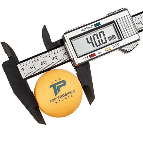 image for Top Prospect Sports 60 Pack 3-Star 40mm Orange Table Tennis Balls | Pr