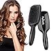 Hair Brush-Magic Detangling Brush, Professional Detangler Bristles-No Tangle Comb for Natural, Mixed, Wigs, Extensions, Curly, Thick, Long, Wavy Hair, Jade Black by HeyBeauty