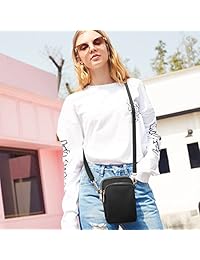 S-ZONE - Cartera de nailon resistente al agua para mujer