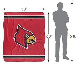 LOGOVISION University of Louisville Blanket, 50x60