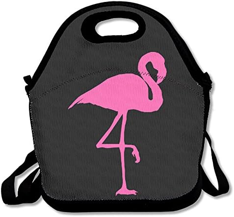 TuJa Pink Flamingo Lunch Box Bag For Women, Adults, Kids, Girls, And Teen Girls