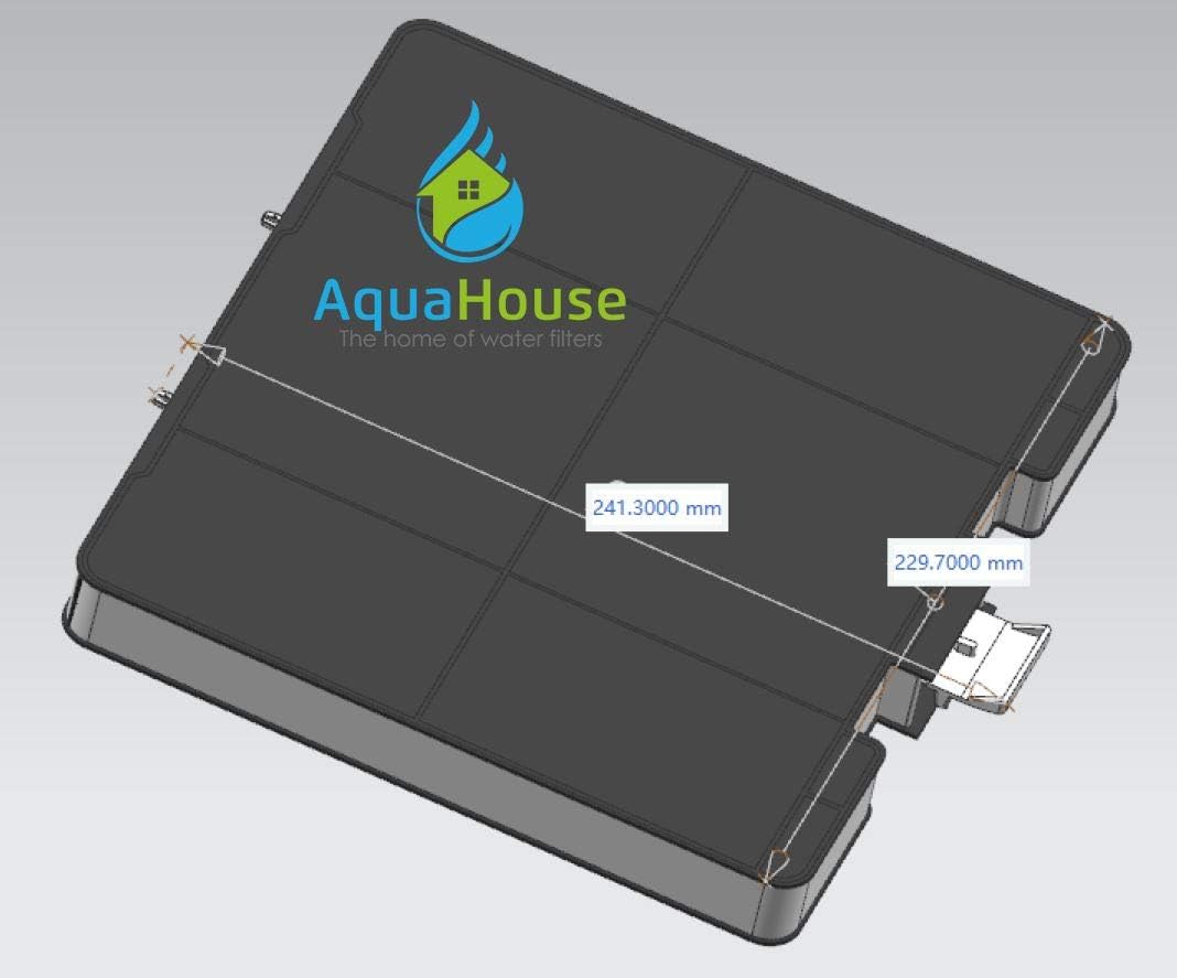 2X AquaHouse Compatible 705431 Activated Carbon Filter for Bosch DHZ5325, Siemens LZ53251, Neff Z5101X1 Z5101X5 - Image 4