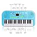 M SANMERSEN Kids Keyboard Piano, 37 Key Portable Electronic Piano for Kids Piano Toys with Microphone for Kids Toys for 3-6 Year Old Girls Boys Gifts