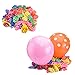 LeeSky 100 Pack 12 Inches Polka Dot Balloons Bright Festive Colors for Party Decoration(Assorted Colors)