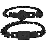 foshan Idkska 2Pcs Silver Tone Stainless Steel Lover Heart Love Lock Bracelet with Lock Key Bangles Kit Couple Jewelry Sets G