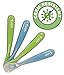 Cuddle Baby® Gum-Friendly First Stage Soft Tip Silicone Feeding Spoons for Babies - Great Infant Gift Set (Pack of 4) Blue Color - BPA, lead, phthalate and plastic free