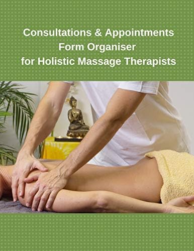 Consultations & Appointments Form Organiser For Holistic Massage Therapists