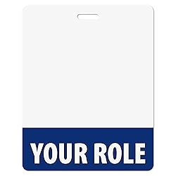 Custom Badge Buddies Navy Blue Horizontal Oversized