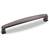 Jeffrey Alexander 1092-128DBAC Pull Milan 1 Collection, Brushed Oil Rubbed Bronze