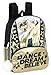 Nickelodeon JoJo Siwa 16\ Gold Glitter & Black Backpack With Pom Zipper  2 Front Compartments And 2 Side Mesh Pockets