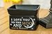 Elanze Designs Love You to The Moon Electric 2 in 1 Jar Candle and Wax and Oil Warmer
