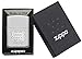 Zippo Bradford PA High Polish Chrome Pocket Lighter, One Size