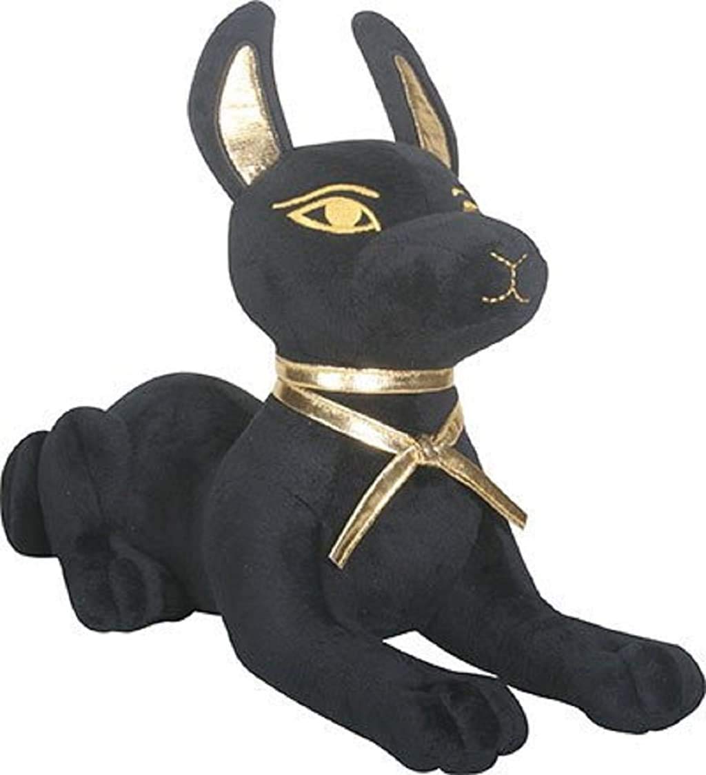 Buy SUMMIT COLLECTION Black and Gold Ancient Egyptian Laying Anubis Dog