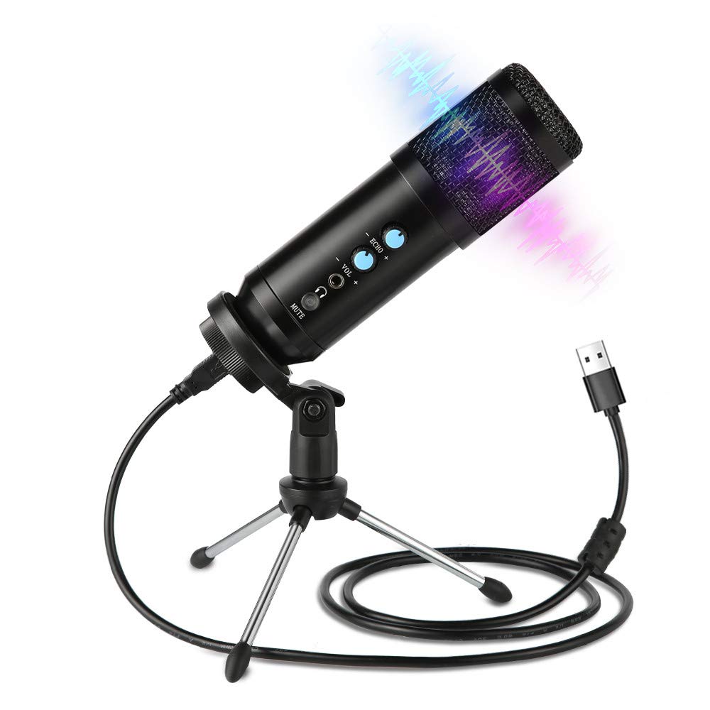 Innoo Tech PC Microphone, USB Condenser Microphone Kit, Professional