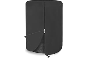 Tire Covers for Storage Large Tire Storage Bags Waterproof for Outdoor Indoor (Holding 4 Tires Up, Diameter 33")
