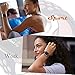 NO1seller Top Fitbit Versa Bands for Women Men Small Large, Soft Silicone Sport Strap Replacement with Ventilation Holes for Fitbit Versa Fitness Smart Watch (Black/Gray, Large:6.7-8.9