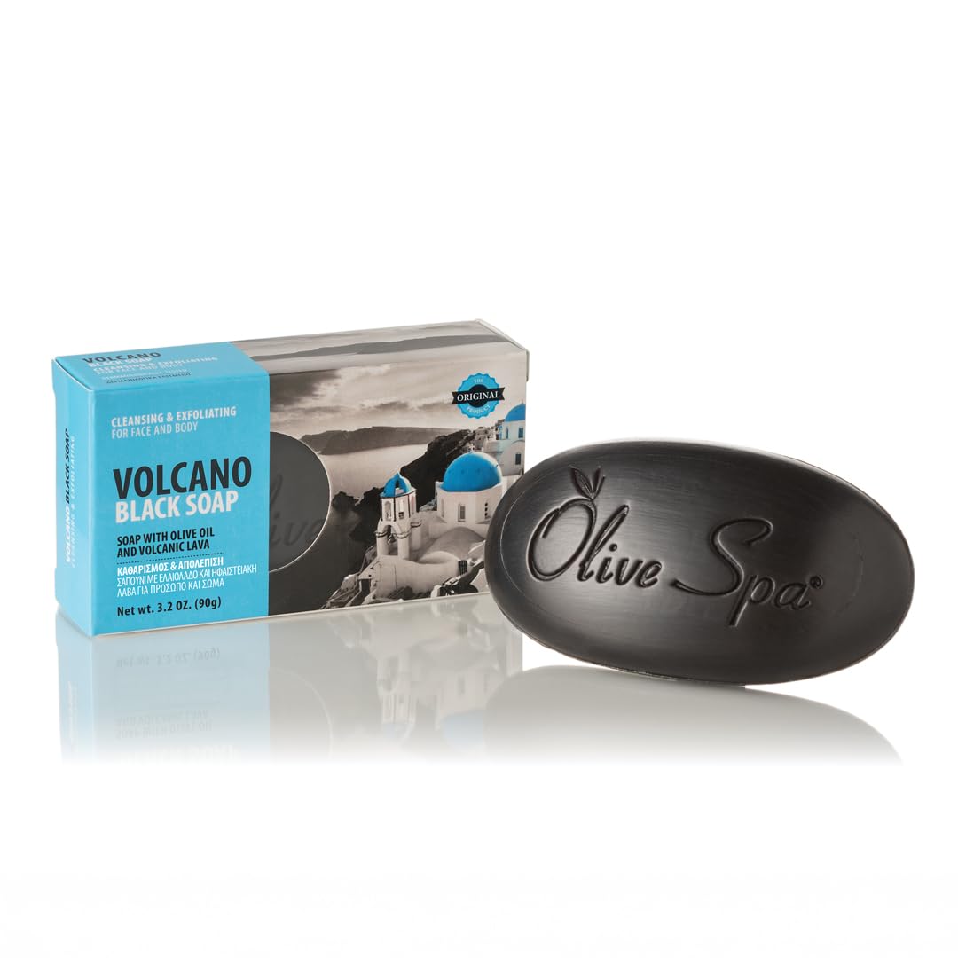 Santo Volcano Black Soap 90g